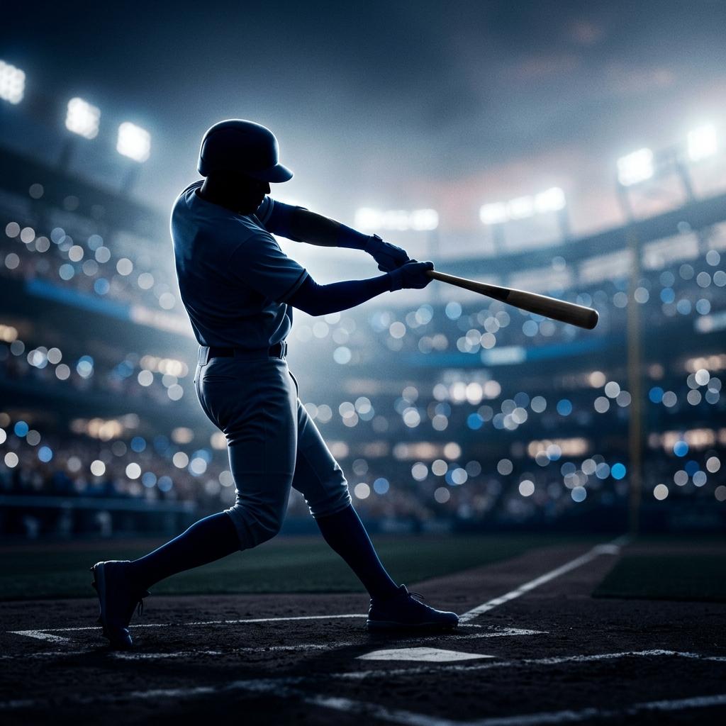 Ohtani Batting Silhouette